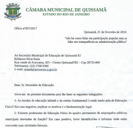 Secretária de Educação