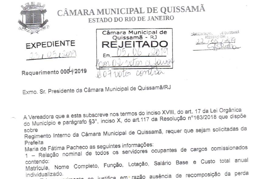 Requerimento 004-2019
