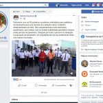 Fatima Pacheco e porteiros